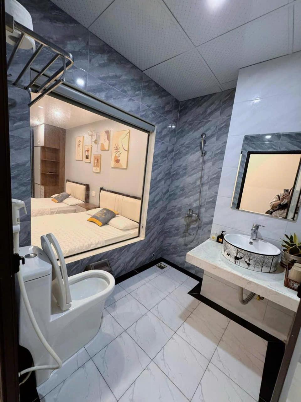Rosa Quynh Anh Hotel Dong Khe Sau Exterior photo